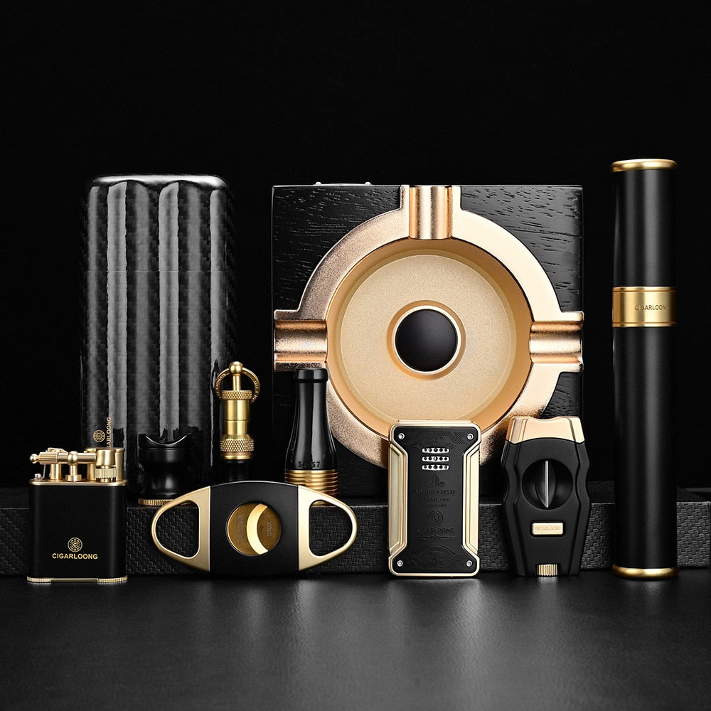 Luxury Cigar Accessories Set