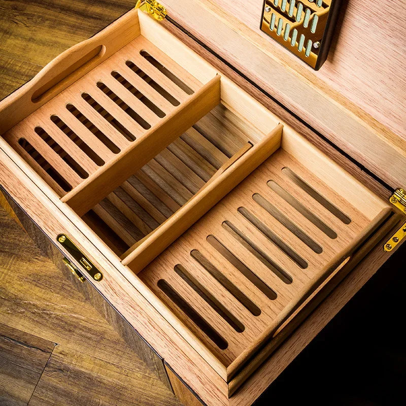 Majestic Lacquered Cedar Humidor