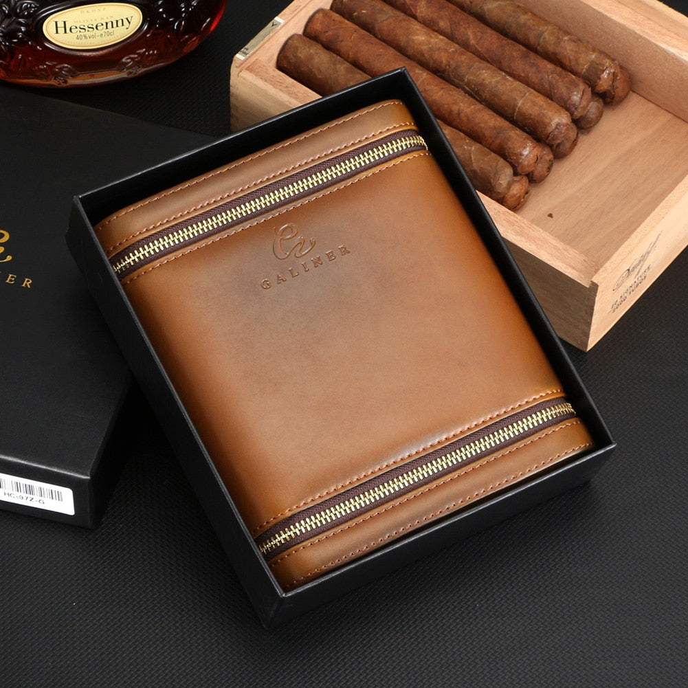 Leather Travel Humidor