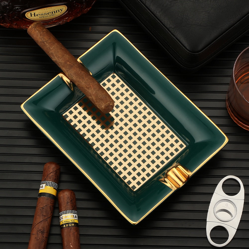 Ceramic Cigar Ashtray