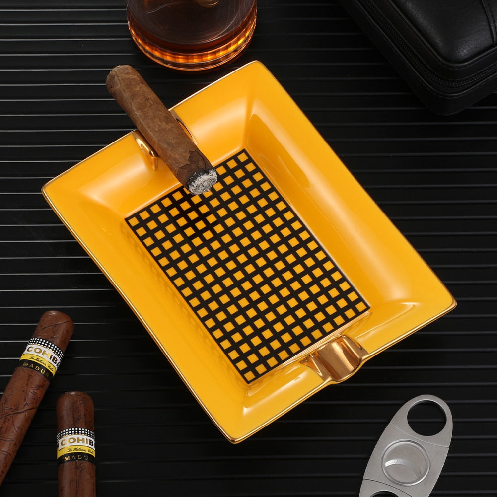 Ceramic Cigar Ashtray