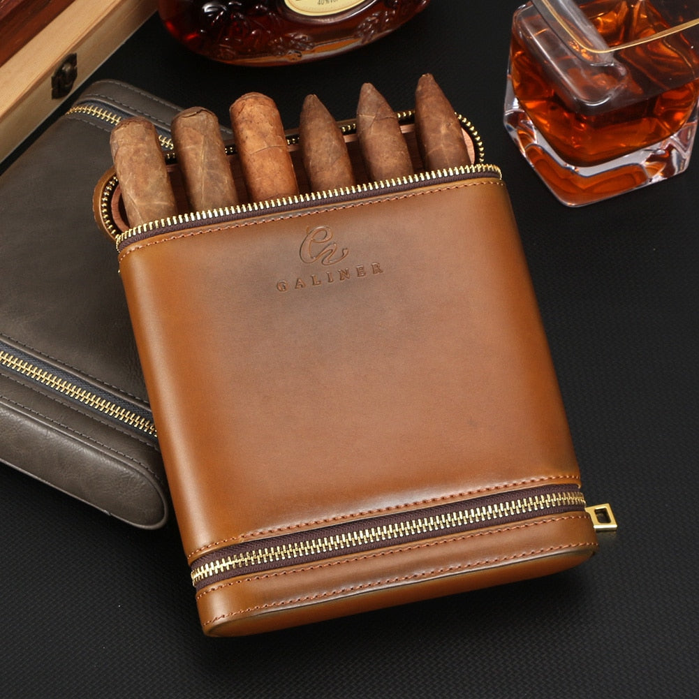 Leather Travel Humidor