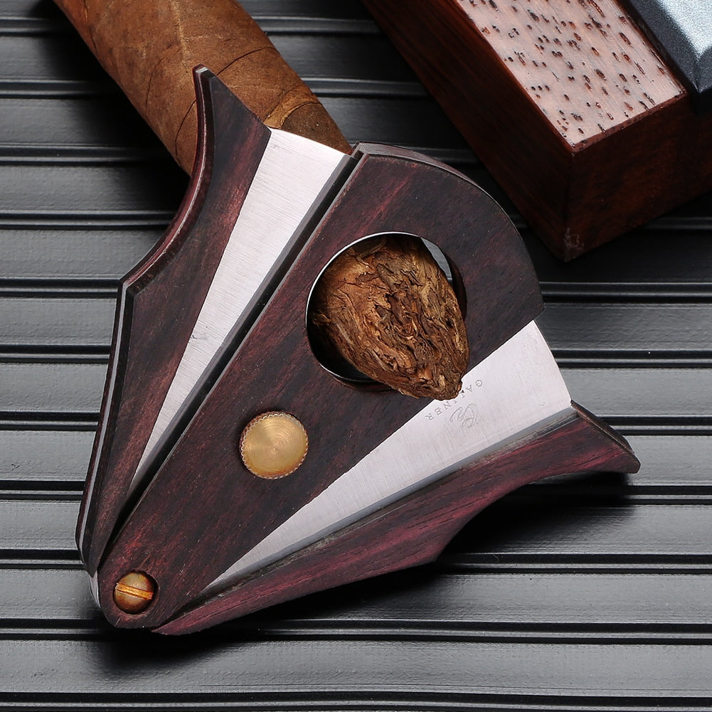 Wood Finish Cigar Cutter