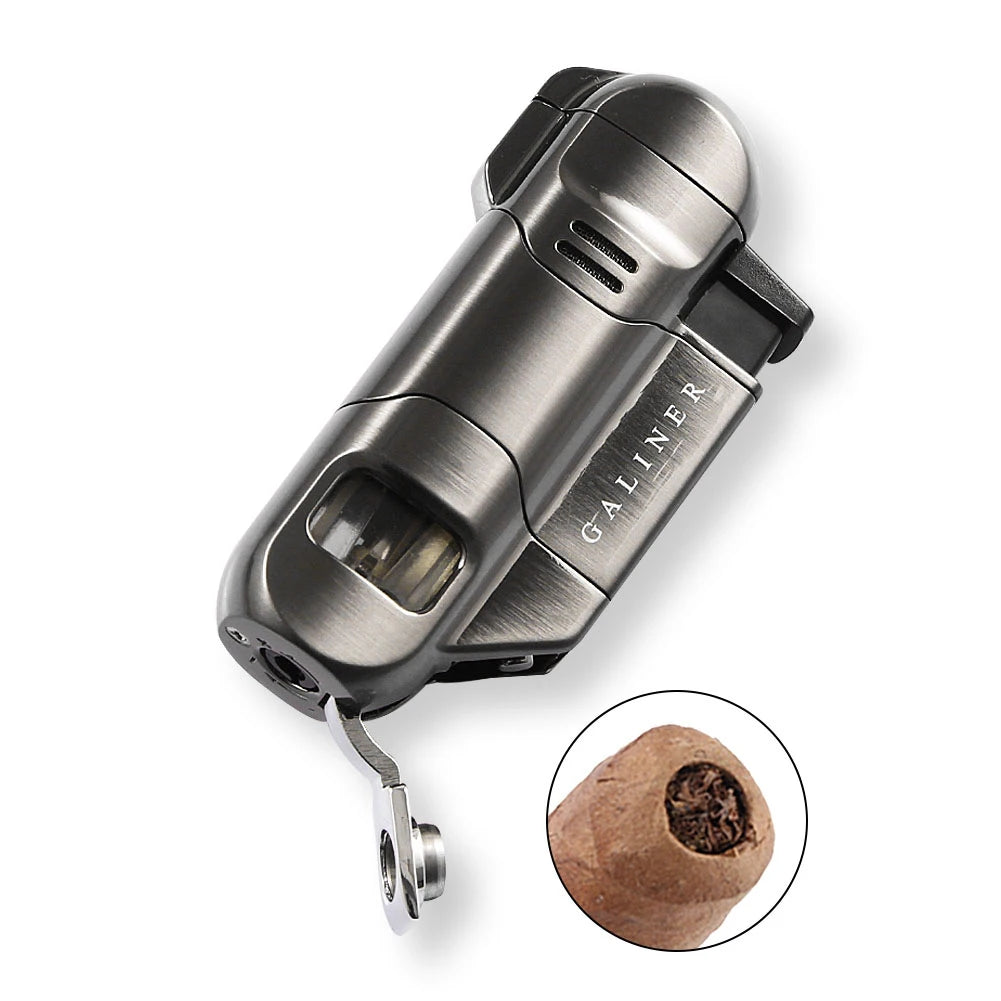 Galiner Inferno Jet Cigar Lighter and Cutter Set