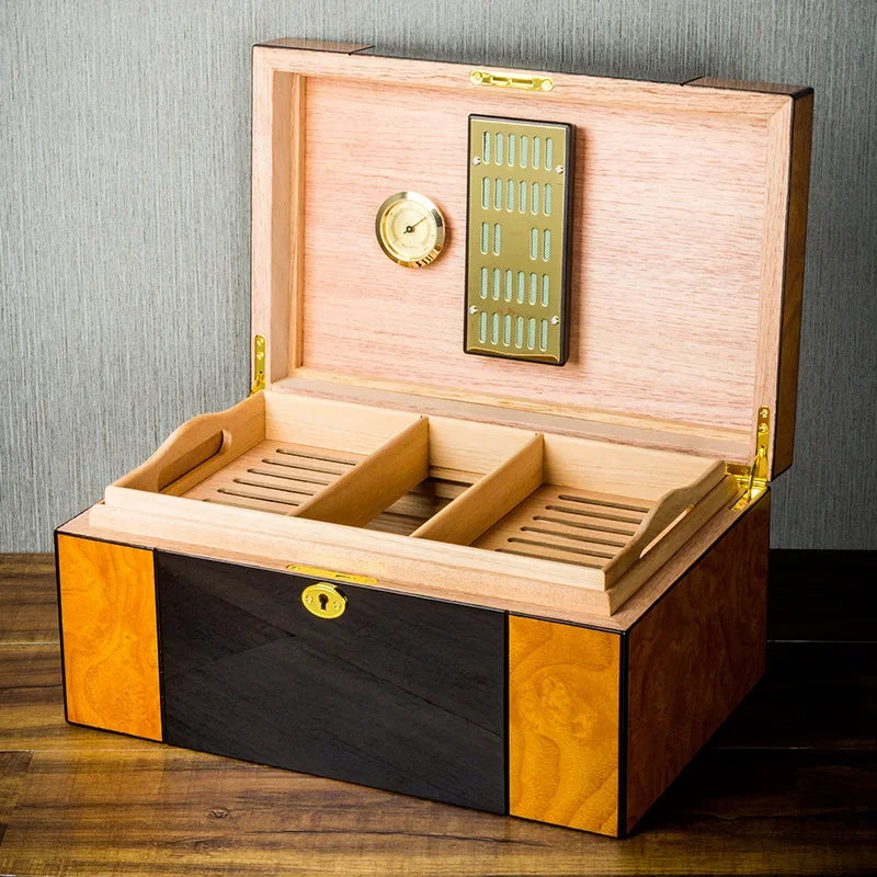 Majestic Lacquered Cedar Humidor