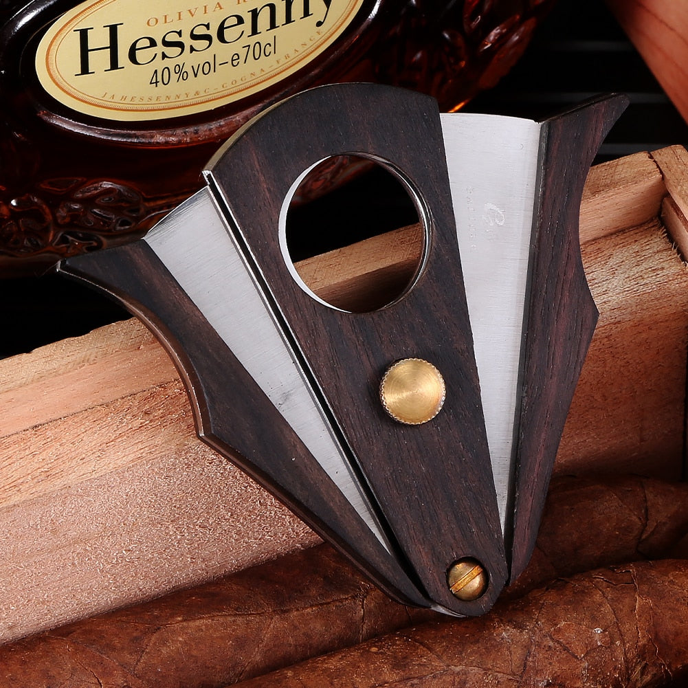 Wood Finish Cigar Cutter