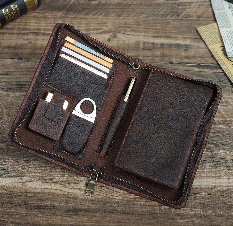 CigarJourney Leather Travel Humidor Cases