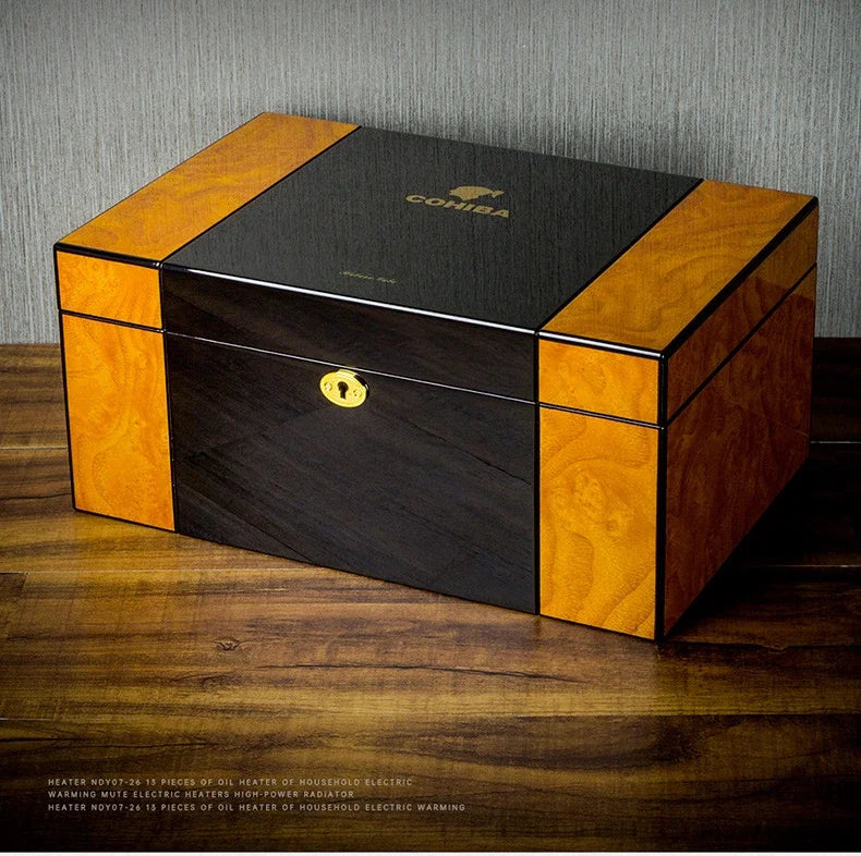 Majestic Lacquered Cedar Humidor